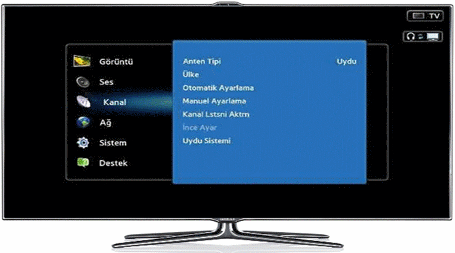 Samsung TV Türksat 42e uydu ayarları (2025)